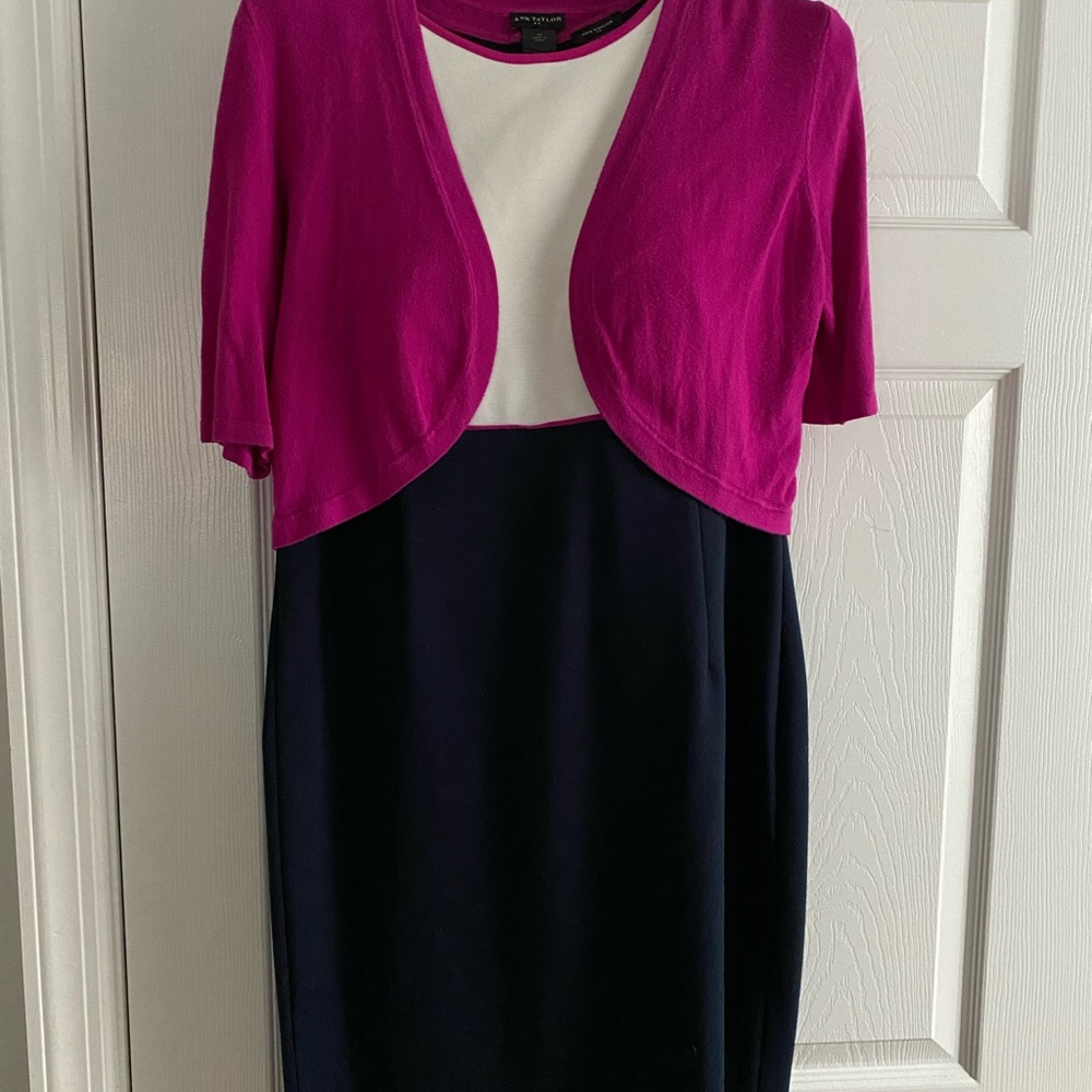 Ann Taylor Outlet Sheath dress with matching shrug